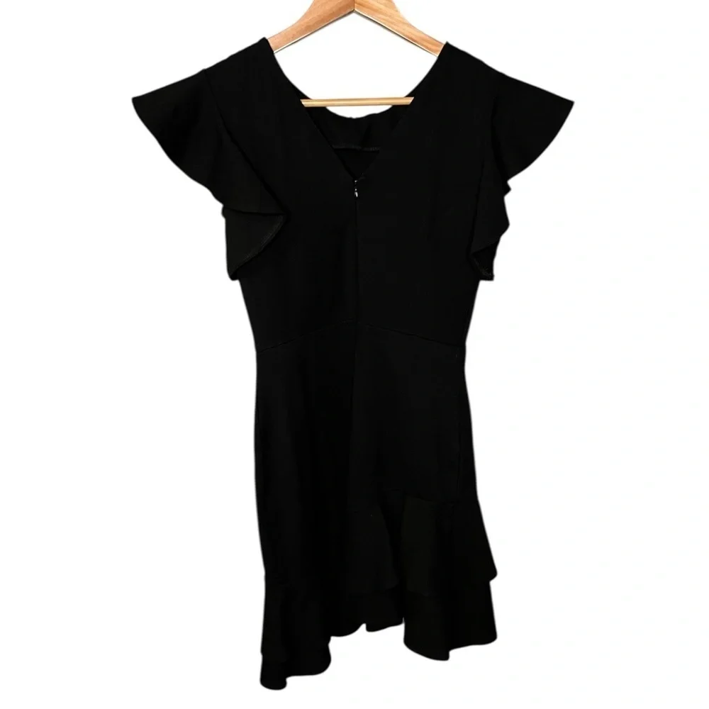 Amanda Uprichard Eclipse Ruffle Mini Dress - Picture 4 of 10